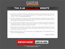 Tablet Screenshot of calstar-spanking.com